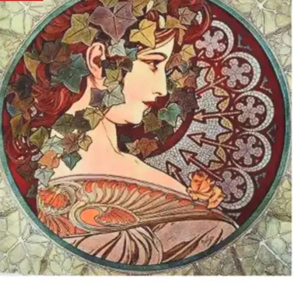 Art Nouveau Cushion Pillow Covers - Picture 4 of 8